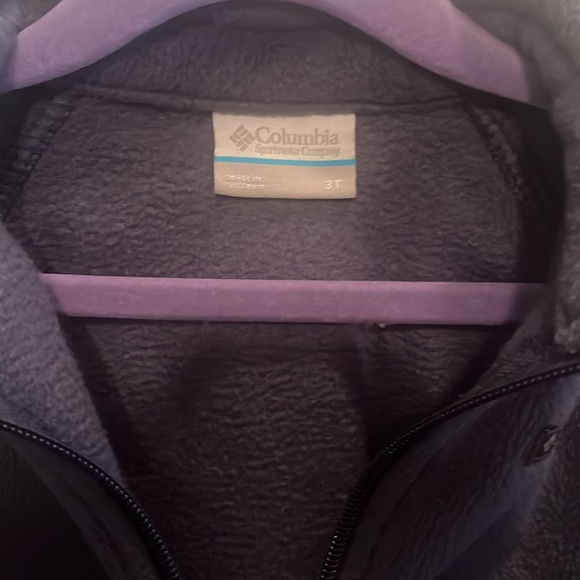 3T Navy Fleece Columbia Sweater - Picture 3 of 4